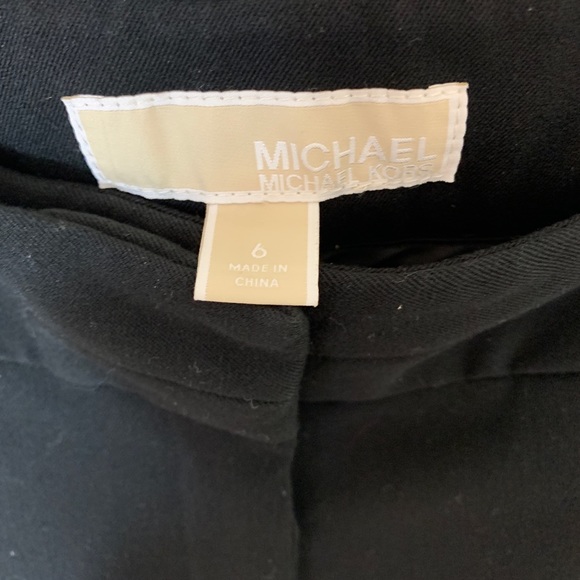 Michael Kors Dress Pants Black Slacks Size 6 - Picture 3 of 8